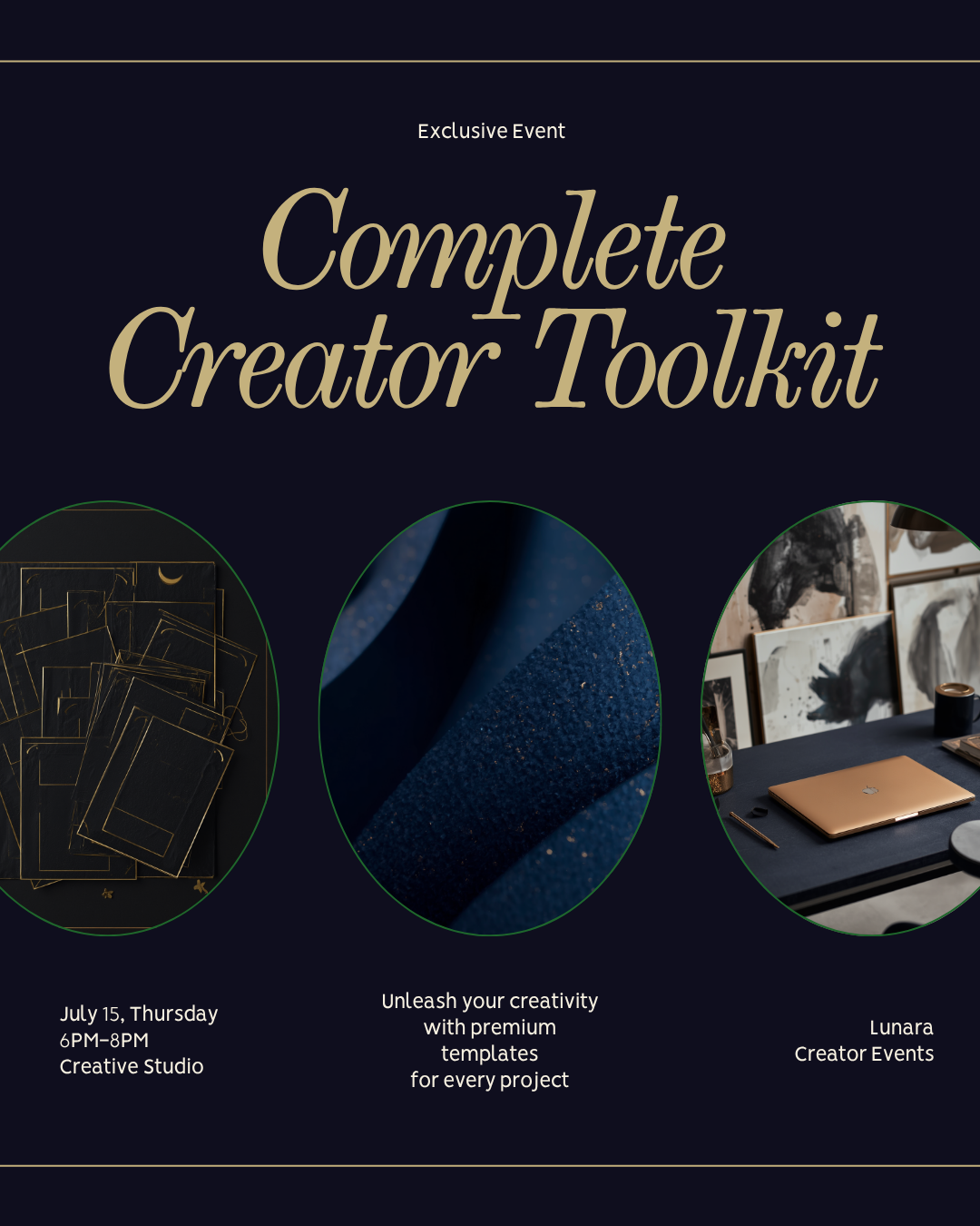 Complete Creator Toolkit — All 9 Canva Templates