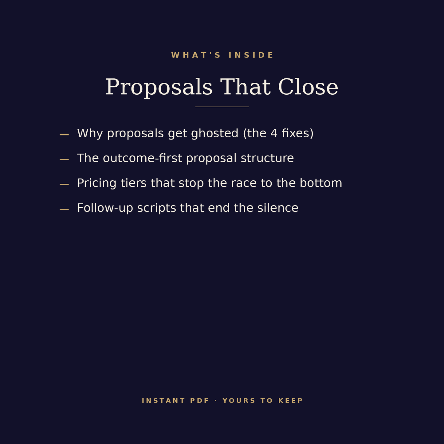 The Client-Winning Proposal Guide