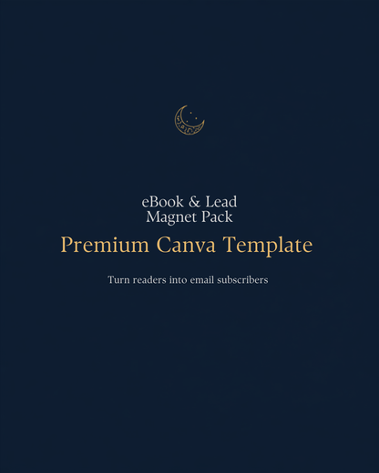 eBook & Lead Magnet Pack — Canva template, Lunara