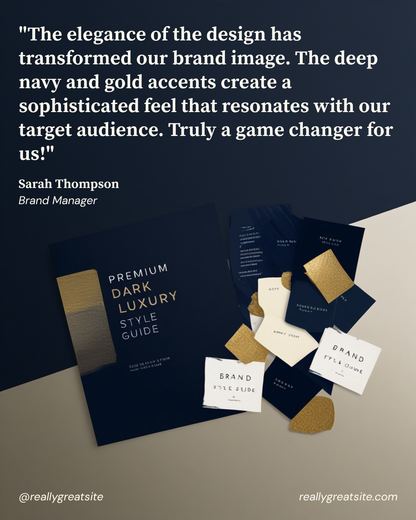 Complete Business Branding Kit — brand guidelines and style guide