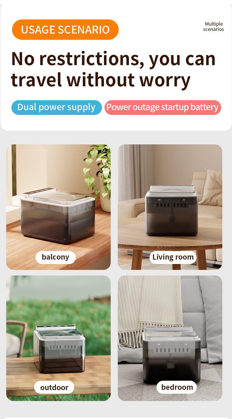FreshFlow fountain battery and charging details