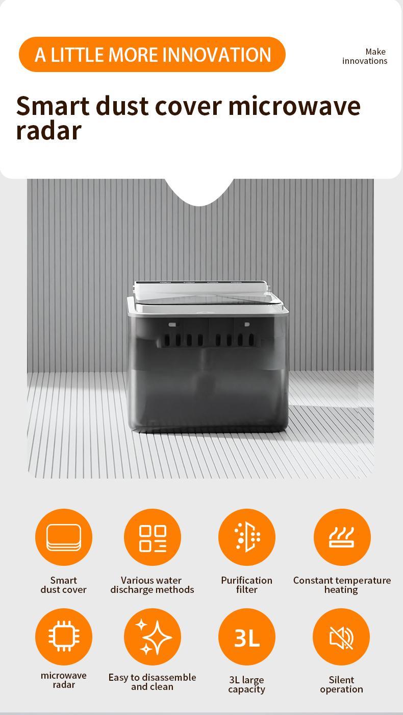 FreshFlow cat fountain features