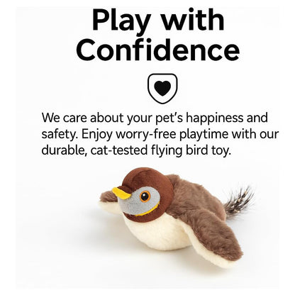 FlutterPal bird toy flapping wings