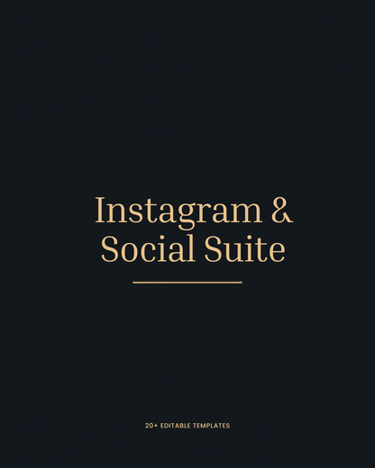 Instagram & Social Suite