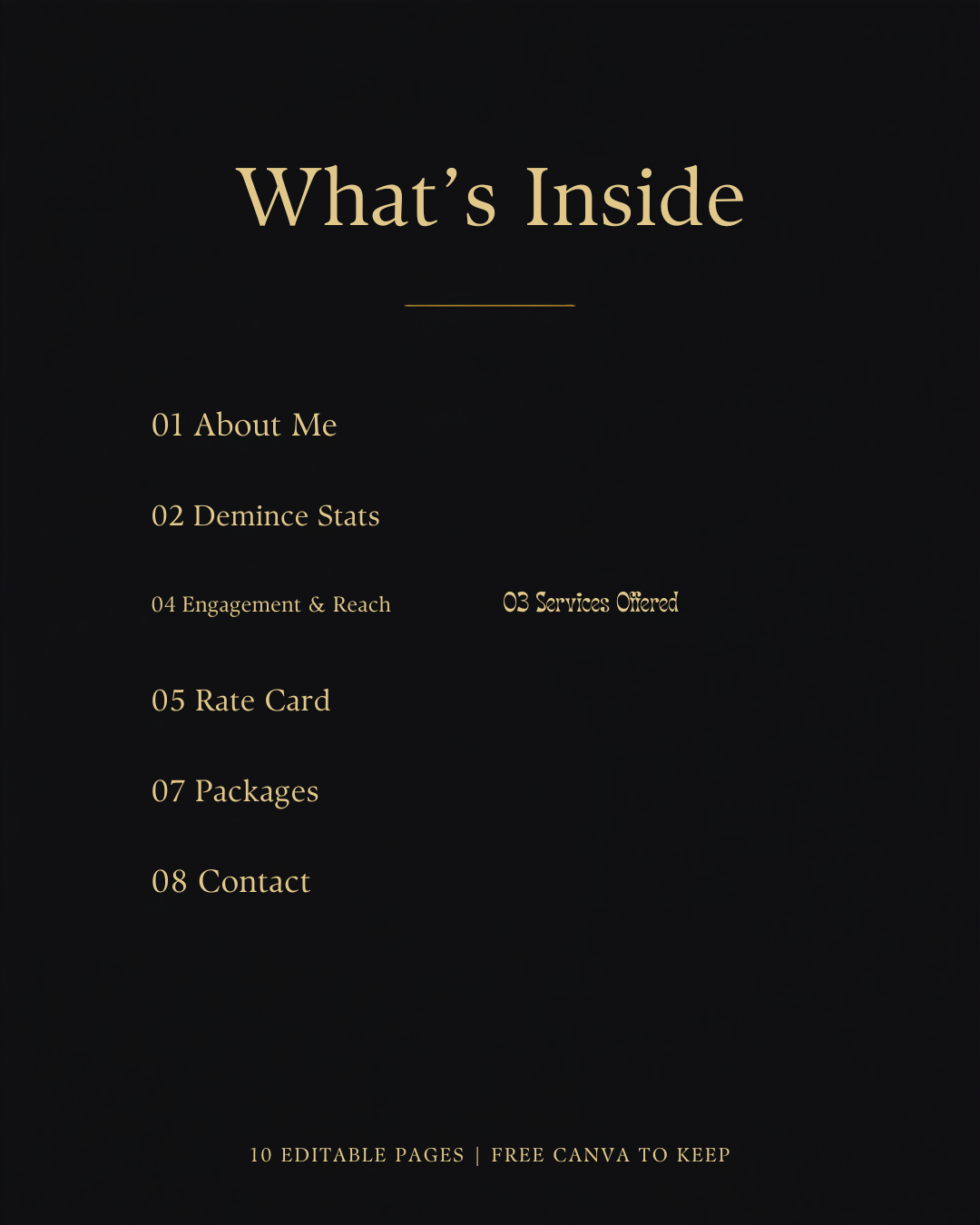 Creator Media Kit & Rate Card — Pitch Brands and Price Your Work