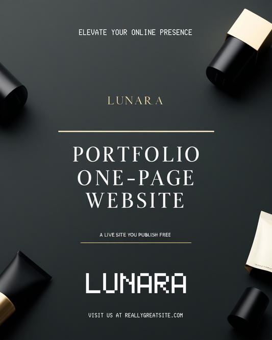 Portfolio One-Page Website