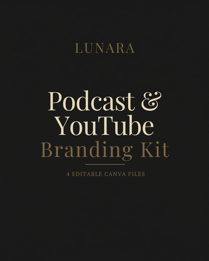 Podcast & YouTube Branding Kit