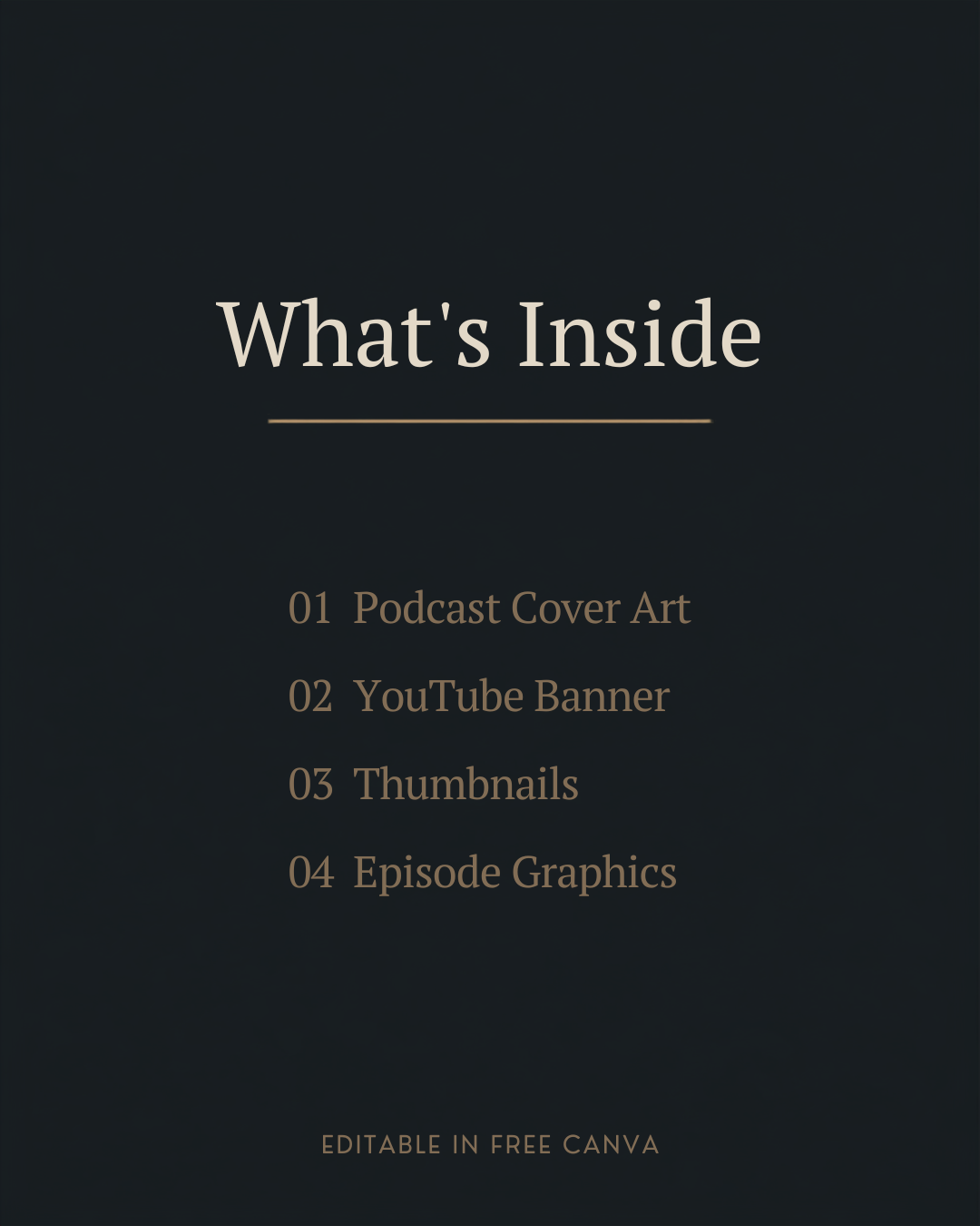 Podcast & YouTube Branding Kit