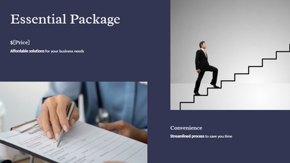 Price & Service Menu — Present Premium, Clear Pricing