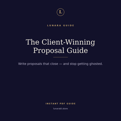 The Client-Winning Proposal Guide