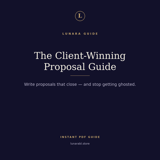The Client-Winning Proposal Guide
