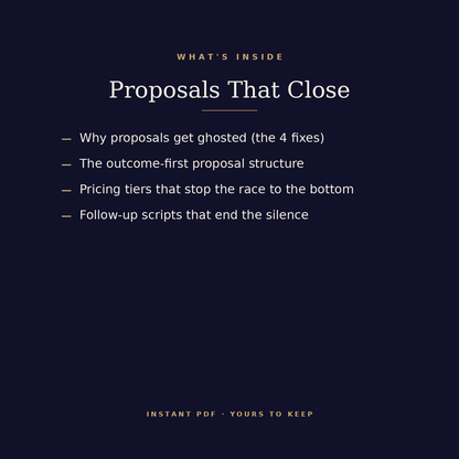 The Client-Winning Proposal Guide